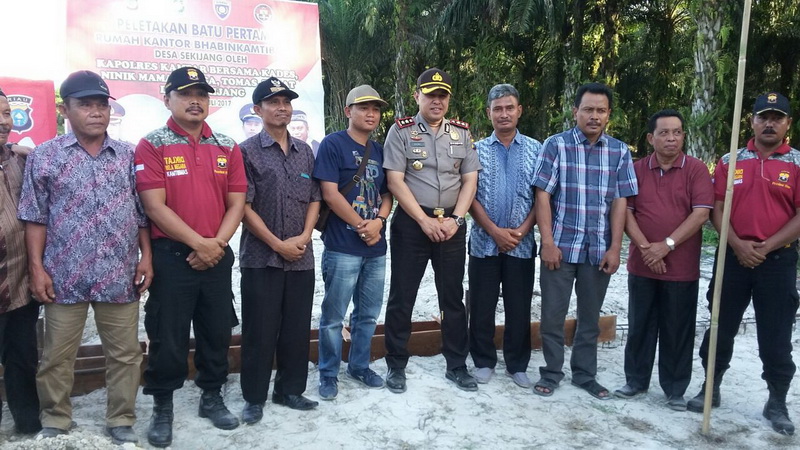 Horee...Ada Rukan Bhabinkamtibmas di Desa Sekijang